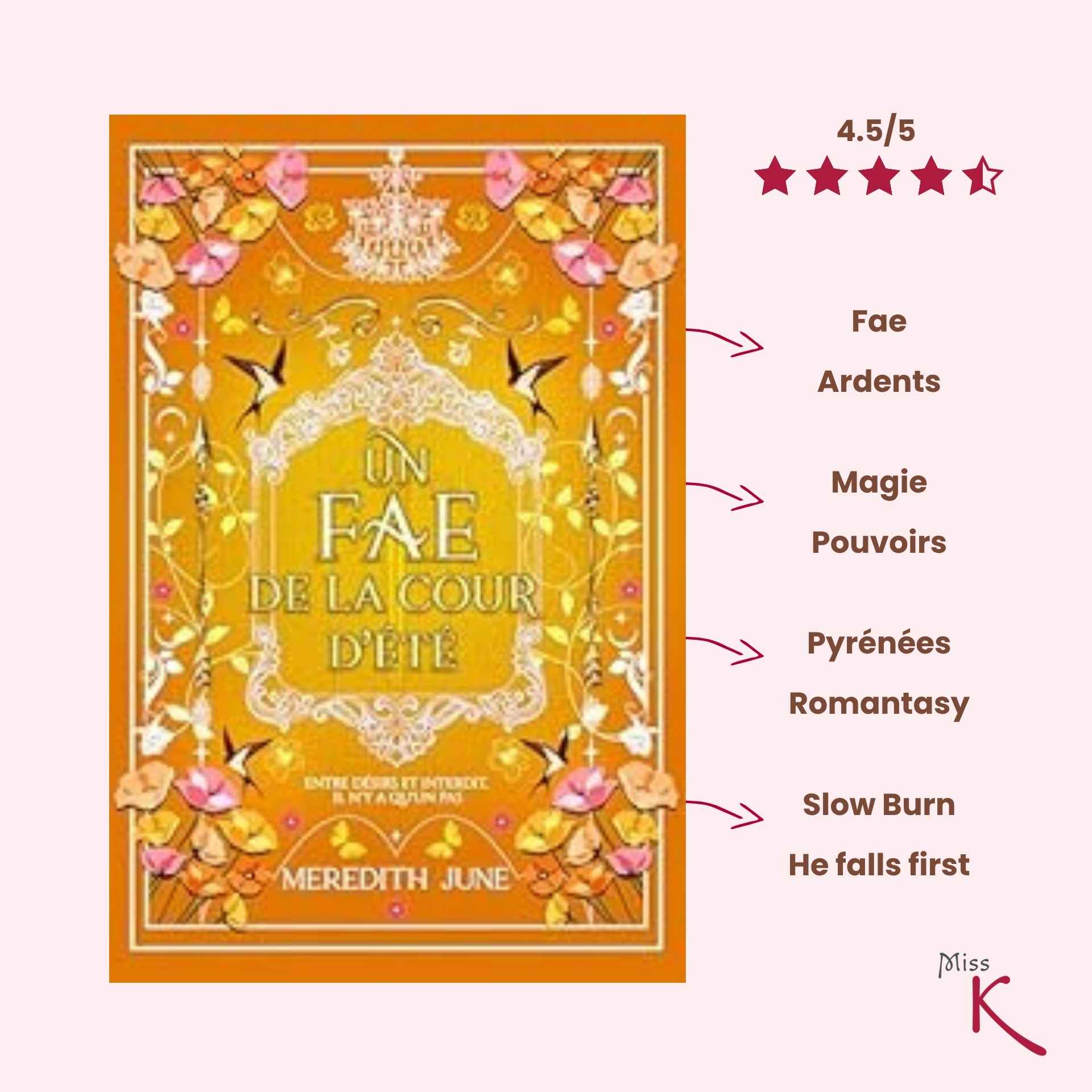 Un Fae à la cour d'été de Mérédith June